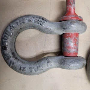 1/2 Ton Working Load Screw Pin Shackle / Clevis Rigging Towing Lifting WLL8½T - Picture 1 of 1
