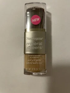 Neutrogena Mineral Sheers Mineral Powder Foundation Neutral To Medium 40 RARE - Picture 1 of 3