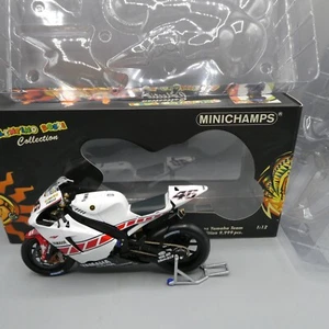 Minichamps escala 1/12 Valentino Rossi Yamaha YZR-M1 2005 Valencia 122053086 - Imagen 1 de 13