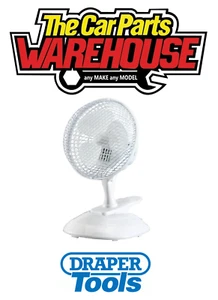 Draper 08710 Clip-On Desk Fan 6" - Picture 1 of 4