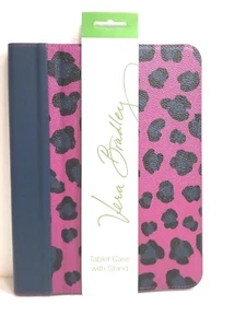 Vera Bradley TABLET CASE WITH STAND LEOPARD SPOTS GRADUATION NEW WITH TAGS NWT - Picture 1 of 2