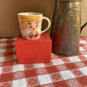 Tazza espresso Starbucks Demi sirena punto acqua ceramica 3 oz 2015 sirena - Foto 1 di 9