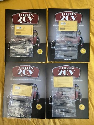 Citroen 2CV Charleston Auto in scala 1:8 De Agostini Da N 26 A N 29 - Immagine 1 di 4