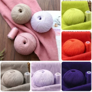 50+20g/Set Wool Cashmere Yarn Hand Knitting Crochet Yarns Thread DIY Crafts - Picture 1 of 60