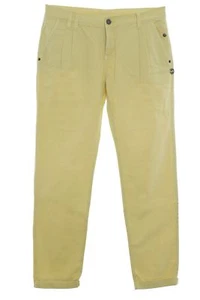 Billabong Chino Nailah Pantaloni Regular Fit Donna Elasticizzato Taglia M XL - Picture 1 of 4
