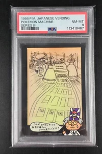 1998 Pokemon Japanese Vending Pokemon Machine Series III PSA 8 NM-MT - Picture 1 of 2