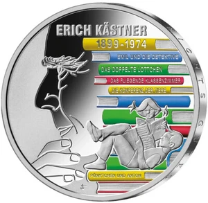 ALEMANIA 20 euro plata 2025 Erich Kästner escritor Aleman  para niños 20 € - Imagen 1 de 2