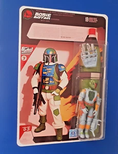 STAR WARS GI JOE CUSTOM KO BOBA FETT FLEDERMÄUSE EXKLUSIVE KARTEN Actionfigur MOC - Bild 1 von 5