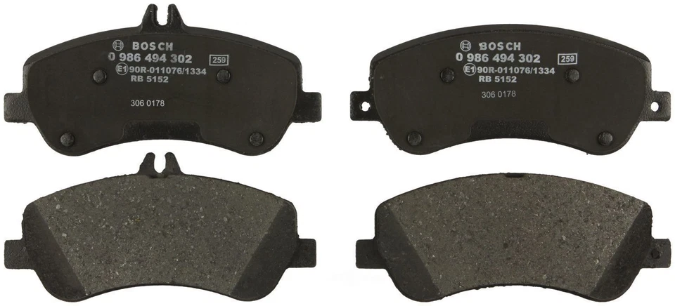 Juego Pastillas Freno Disco-Pastillas Freno Euroline Bosch 0986494302 Mercedes-Benz Foto 1 de 1
