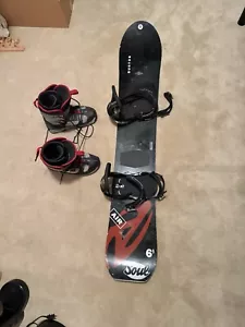 Burton AIR 6.1 Snowboard Rare Classic Collector Vintage W/Burton Cartel Bindings - Picture 1 of 9