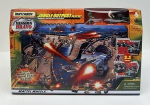 Matchbox Mission Bravo JUNGLE OUTPOST PLAYSET-Mattel-Vintage-RARE-1998-NEW - Picture 1 of 13