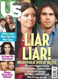 Us Weekly Magazine Bachelor Hunger Games Rihanna Kim Kardashian Kanye West 2012 - Picture 1 of 12