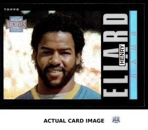 2001 Topps Archives Reserve #80 HENRY ELLARD Los Angeles Rams Set-Break HOF NM - Picture 1 of 4
