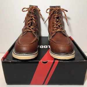 Herren Padilla Industrie Leder Arbeitsstiefel zum Binden 2-farbig Größe 10,5 mit Karton LESEN - Bild 1 von 13