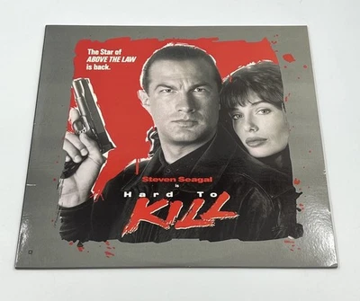 Hard to Kill Steven Seagal Kelly LeBrock William Sadler Laserdisc Vintage Foto 1 de 3
