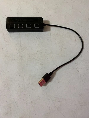 Sabrent HB-UM43 Hub USB 3.0 4 porte con interruttori di alimentazione (1 x $8 o 2 x $14) - Immagine 1 di 2