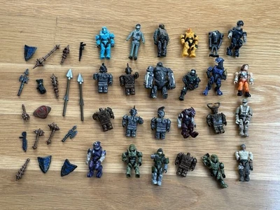 MEGA BLOKS Minifigs Mini Figures Mini Fig Lot Orcs Warriors Krystal Wars Knights - Image 1 of 4