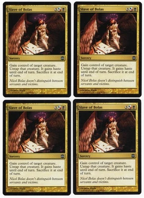 Slave of Bolas x4 4x 2009 Alara Reborn PLAYSET Multi-Color Sorcery MTG NM AZ1 - Image 1 of 2