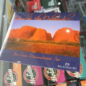 2002 Australia Year of the Outback 6 Coin UNC Year Set - Picture 1 of 1