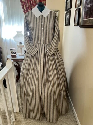 Civil War Reenactment Ladies DayDress Size 22 - Image 1 of 3