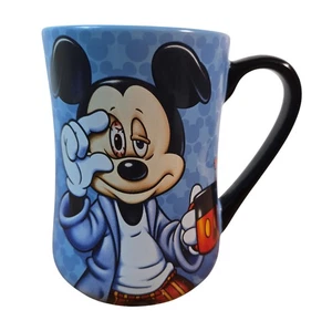 Disney Parks Mickey Mouse Kaffeebecher Tasse einige Morgen sind rau blau Keramik - Bild 1 von 6