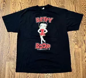 T-shirt vintage Betty Boop XL datata 1996 abbigliamento Alstyle cartone animato - Foto 1 di 4