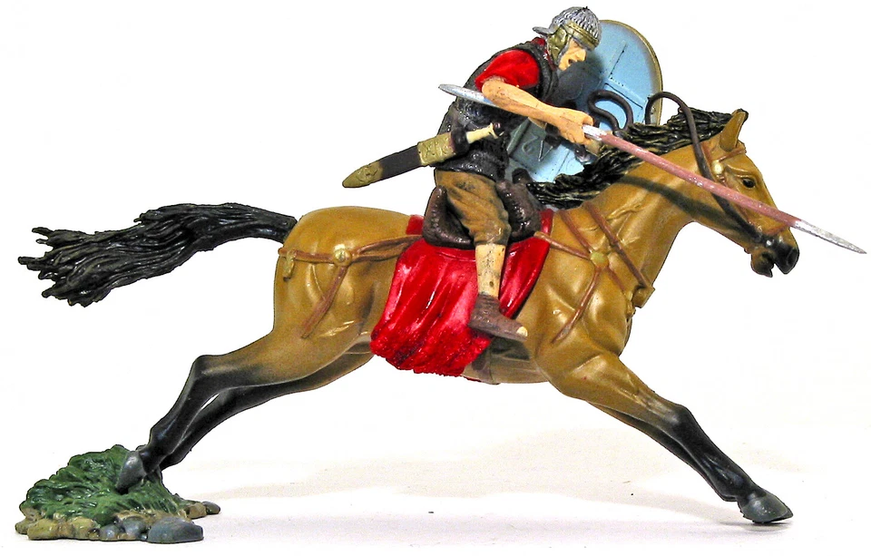 Forces of Valor Mounted Roman with Lance - Mint on Card - 54mm toy soldier - Image 1 of 1