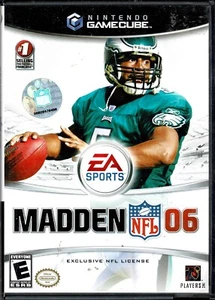 Madden NFL 06 GameCube Usado CD Rom Está En Buen Estado Jugable Desgaste Mínimo - Imagen 1 de 3