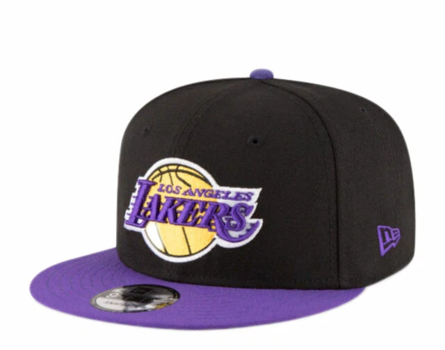 New Era Los Angeles Lakers Basketball Cap - Black