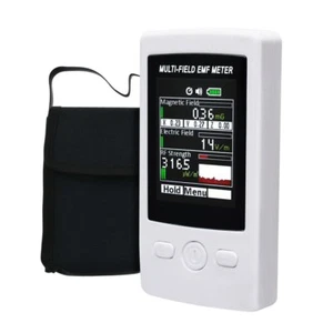 Misuratore rilevatore emf lcd compatto rileva 3 tipi di radiazioni elettromagnetiche - Foto 1 di 12