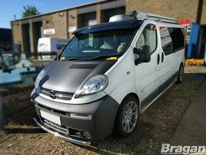 Frontspoiler Leiste Typ B für Nissan Primastar 2002 - 2014 Edelstahl Nudge - Bild 1 von 6