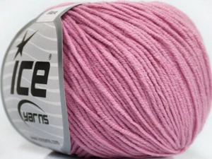 8-Skein Lot Alara Yarn light cotton 8x50g/140m Light Orchid - Picture 1 of 4
