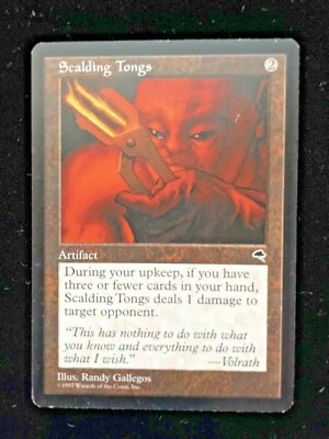MTG Scalding Tongs Tempest Regular Rare - Image 1 of 2