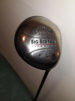 Callaway Big Bertha Driver RH 9°  Firm Titanium Head  - Image 1 of 4