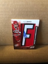 2013-14 Panini Prime Namesakes Autographs #NARF Ron Francis 17/75
