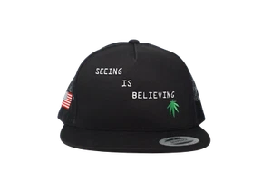 Travis Scott Seeing Is Believing Hat Black (TSCJ-HT003) One Size - Picture 1 of 3