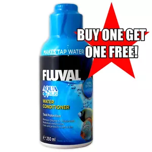 Fluval AquaPlus 250ml BUY ONE GET ONE FREE Water Conditioner Dechlorinator Fish - Picture 1 of 1