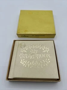 Álbum de fotos cuadrado My Brag Book de colección 4,25"x3,75" C.R. Gibson en caja original - Imagen 1 de 12