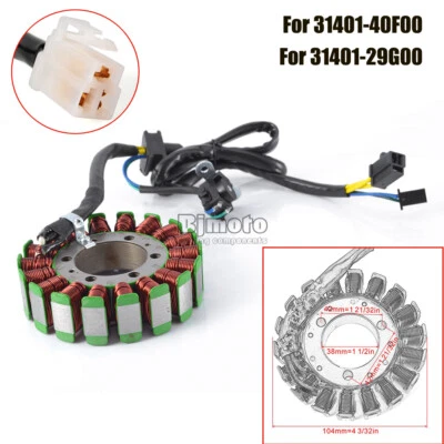 31401-40F00 Stator Coil For Suzuki GSXR600 2001-2005 GSXR1000 2001-2004  Foto 1 de 4