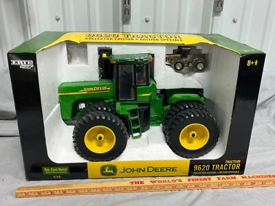 John Deere 9620 4WD Tractor 1:16 NIB HUGE Die-Cast ERTL NIB C. EDITION GOLD 1:64 - Image 1 of 4