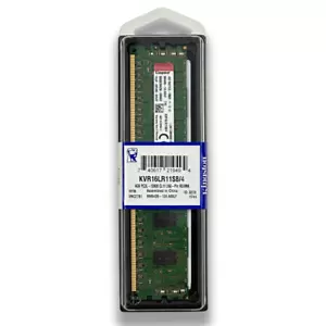 Kingston 4GB DDR3-1600MHz 240-Pin Server Memory SDRAM (KVR16LR11S8/4) - Picture 1 of 1