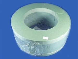 Funeral Memorial Tribute Wet Floral Foam Backed Ring 8" 2 Pack Floristry Supply - Picture 1 of 1