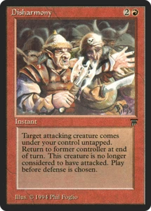 Disharmony X (1) Legends Excellent up to Near Mint -MTG- 4RCards - Picture 1 of 1