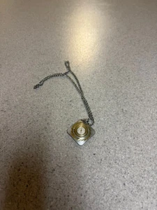 Vintage Damen Caravelle Bulova Anhänger Uhr. HALSKETTE. - Bild 1 von 4