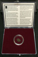 Ivan the Terrible, Silver Kopek Coin In Clear Case & COA & History 