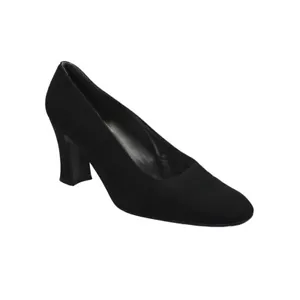 Zapatos de salón Stuart Weitzman para mujer 9,5 negros tacón alto con caja y bolso - Imagen 1 de 8