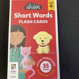 Short Words Flash Cards - 35 Pack - Ages 4+ - Picture 1 of 2