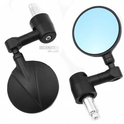 Handle Bar End Mirrors Rearview Side Mirrors For SR125 SR150 SR160 SR50 SR50R - Image 1 of 4