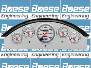 1957 Ford Fairlane Gauge Panel w/ Auto Meter Ultra-Lites Instruments 57 - Foto 1 di 1