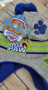 Paw Patrol Hat And Glove Set Toddler Boys OSFM - Picture 1 of 5